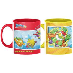 Pack 2 tazones SuperZings y SuperThings diseño IKONIKO