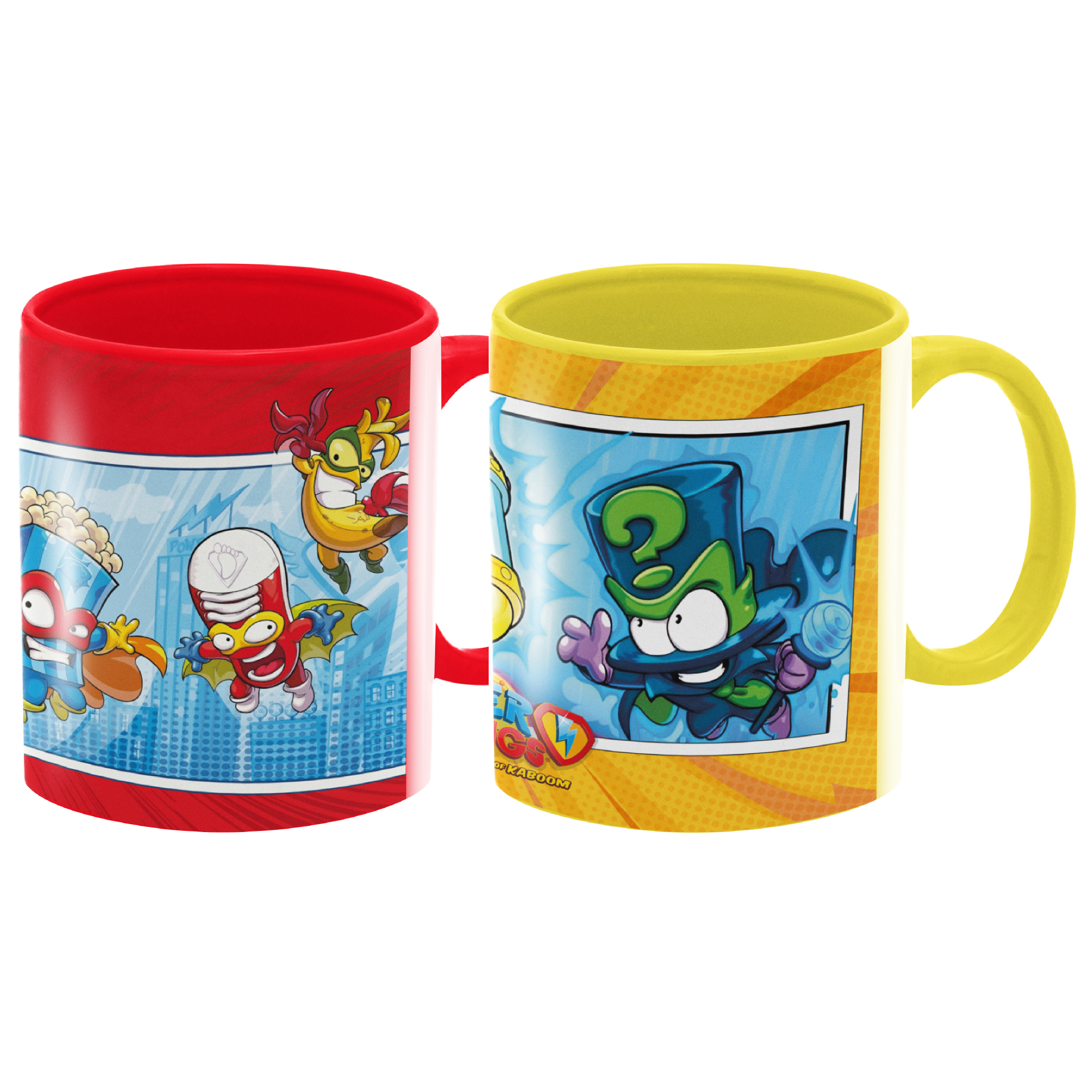 Pack 2 tazones SuperZings y SuperThings diseño IKONIKO