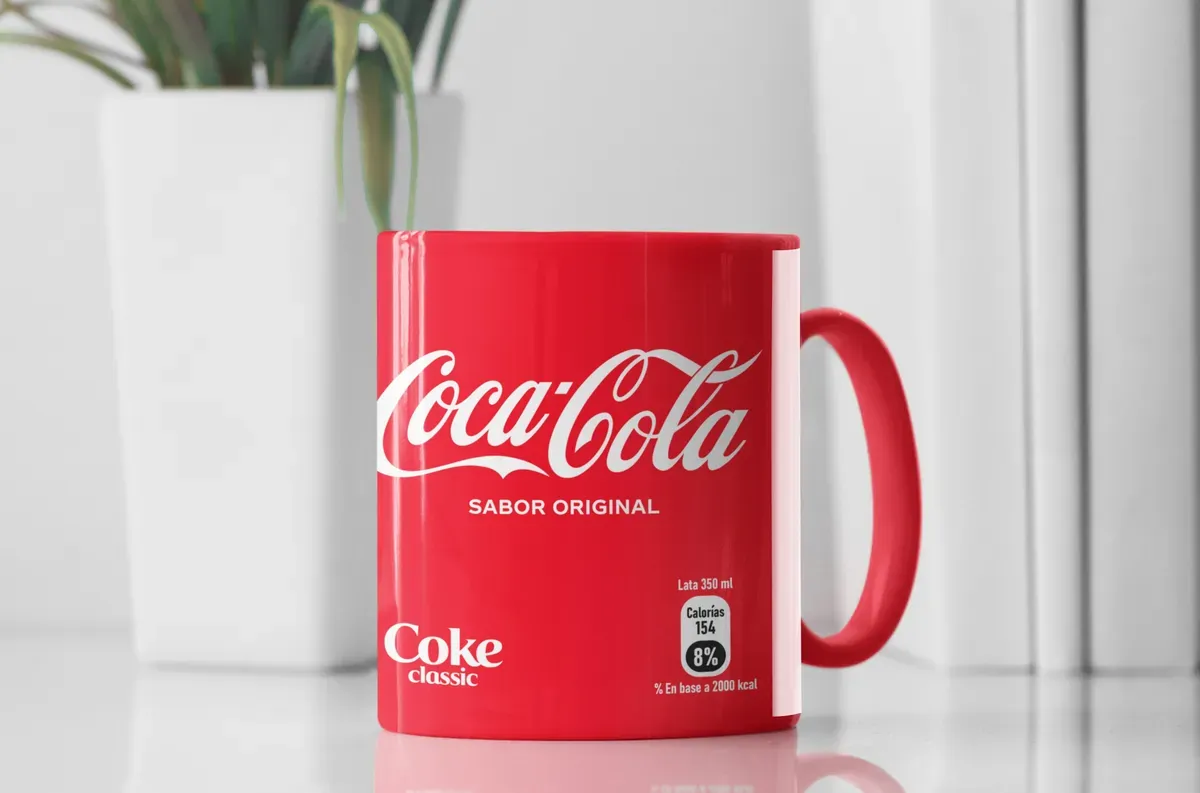 Tazón Coca-Cola Personalizado con Tu Nombre - Imagen 5