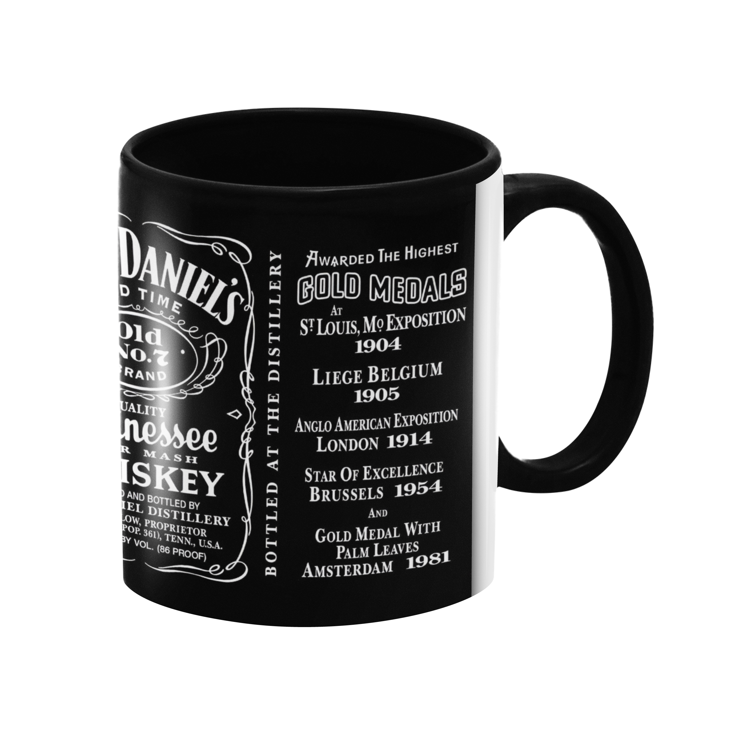 Tazón con diseño clásico Whiskey Jack Daniel’s IKONIKO