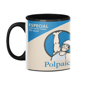 Tazón Polpaico diseño clásico chileno nostalgia IKONIKO